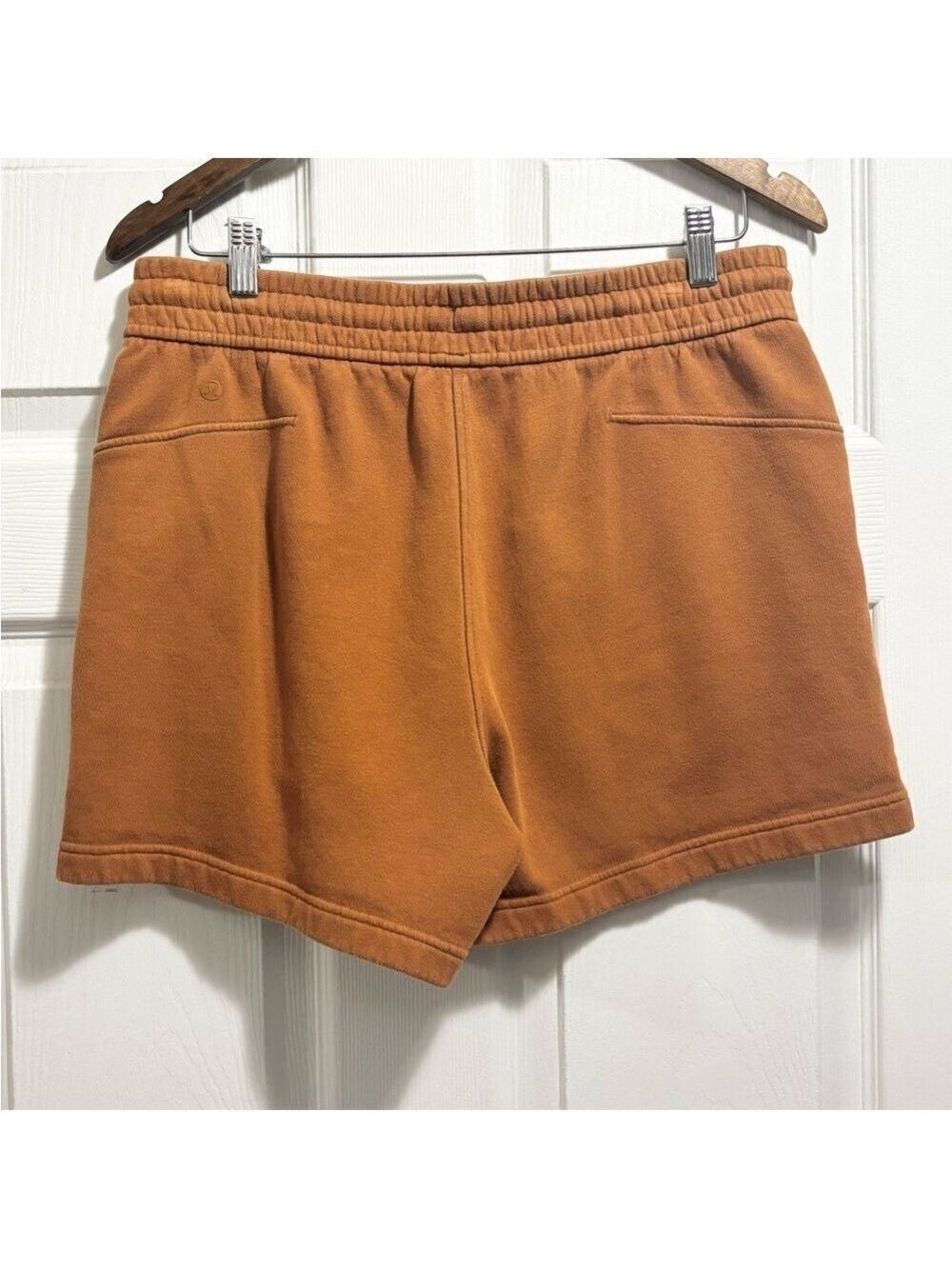 Lululemon Loungeful High Rise 4" Shorts in Butternut Brown size 10 - Picture 7 of 12